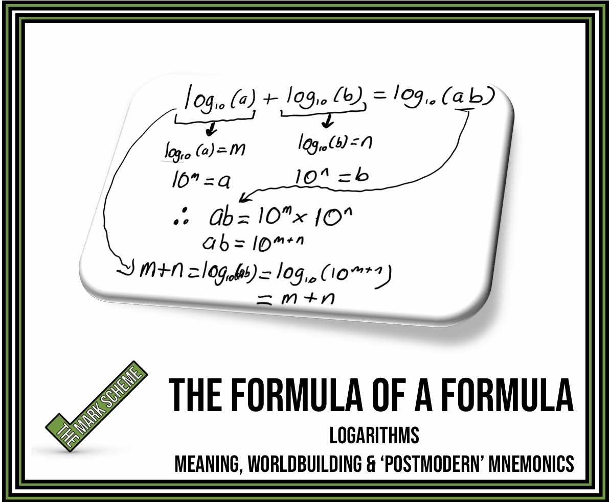 The Formula of a Formula: Logarithms – Meaning, Worldbuilding and ‘Postmodern Mnemonics’